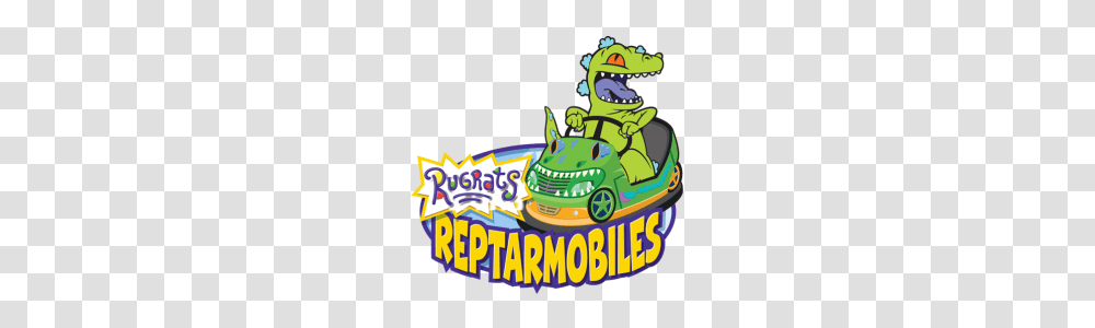 Rugrats Reptarmobiles Nickelodeon Universe, Amusement Park, Theme Park, Kart, Vehicle Transparent Png