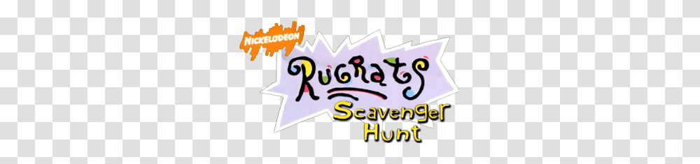 Rugrats Scavenger Hunt Details, Label, Sticker, Paper Transparent Png