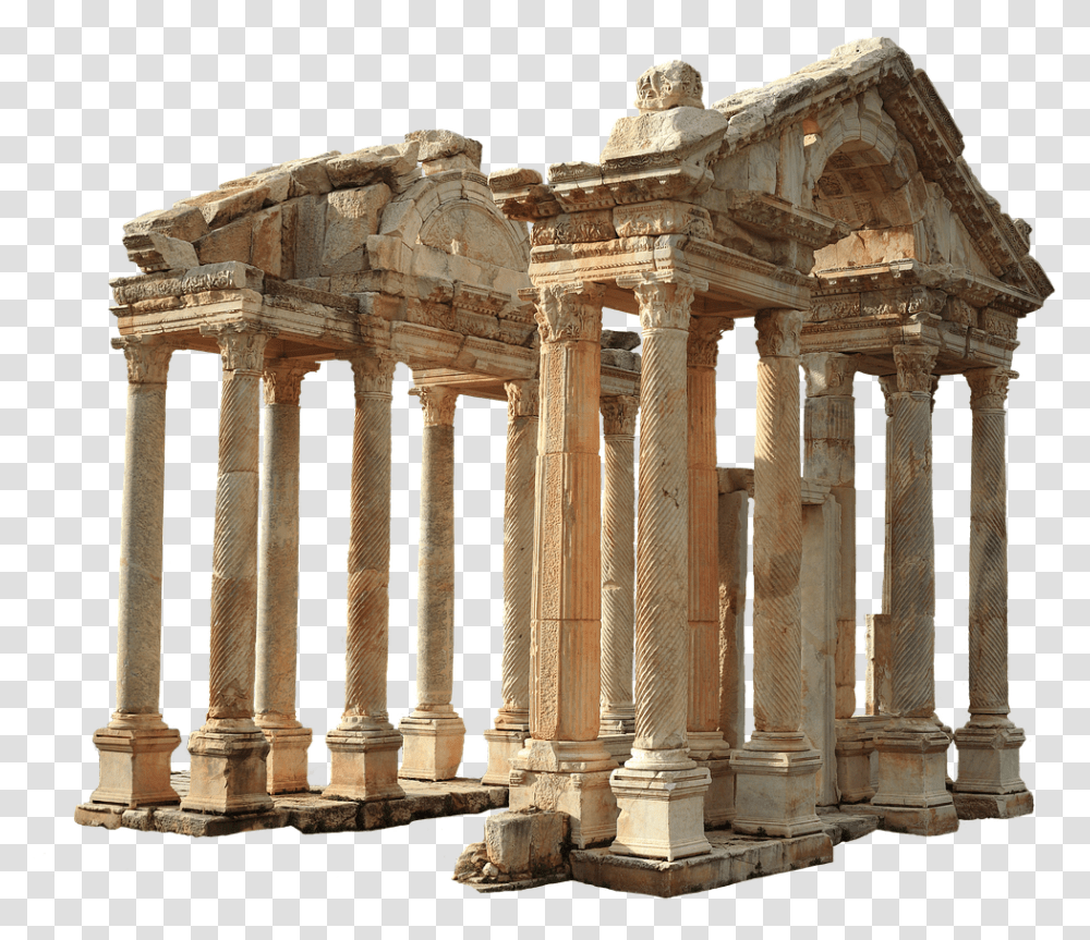 Ruin Archaeology Antique Rome Greek Mythology Temple Of Aphrodite, Building, Architecture, Pillar, Column Transparent Png
