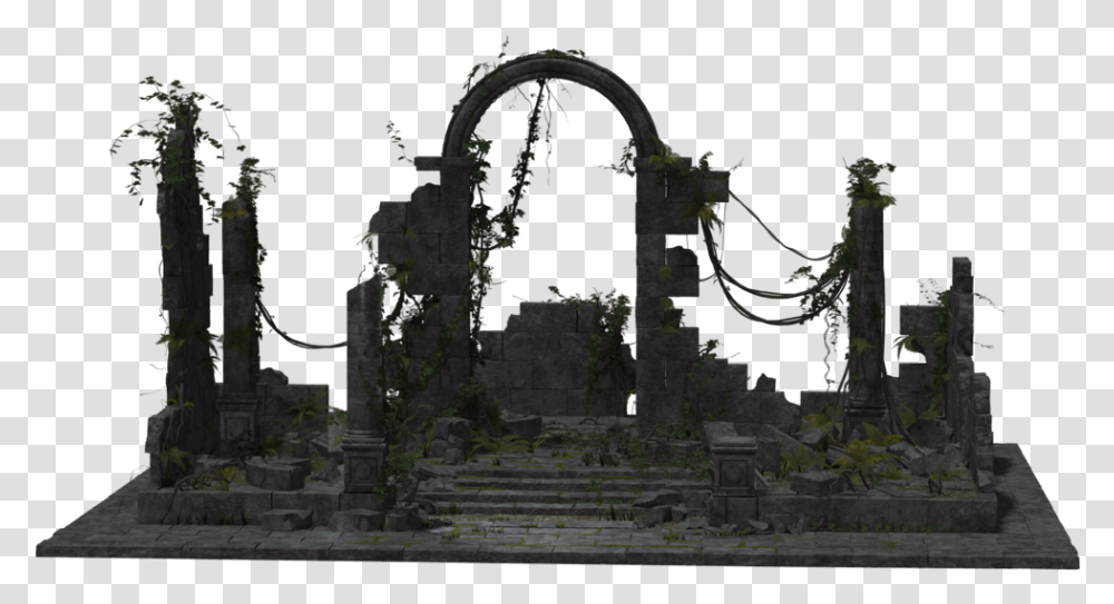 Ruins Image Ruins, Architecture, Building, Outdoors, Pillar Transparent Png