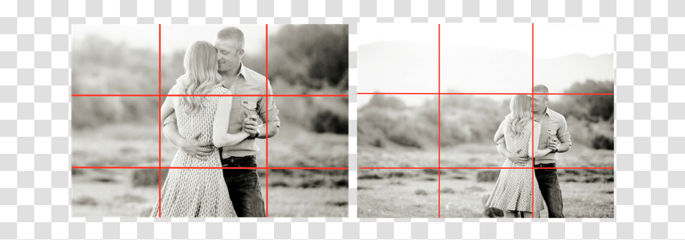 Rule Of Thirds Photography Grid Example, Collage, Poster, Advertisement, Person Transparent Png