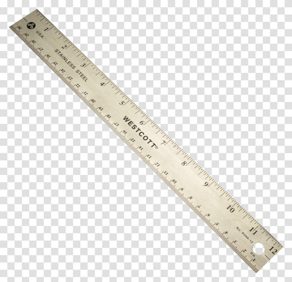 Ruler Image With No Background Steel Ruler, Plot, Diagram Transparent Png