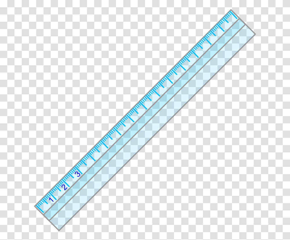 Ruler Or Scale, Pencil, Crayon Transparent Png