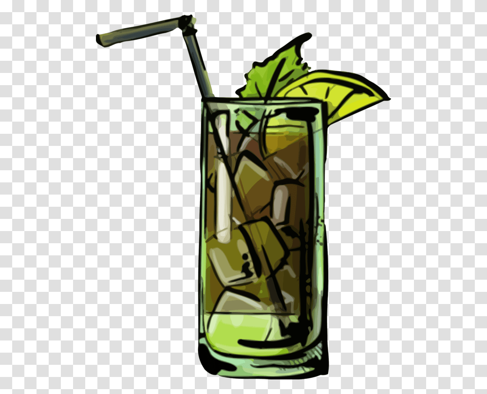 Rum And Coke Cuba Cocktail Highball Alcoholic Drink Free, Beverage, Mojito Transparent Png
