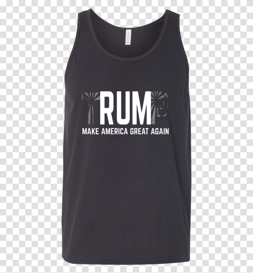 Rum Make America Great Again Tank Top Apparel Sleeveless Shirt, Long Sleeve, Book, Pillow Transparent Png