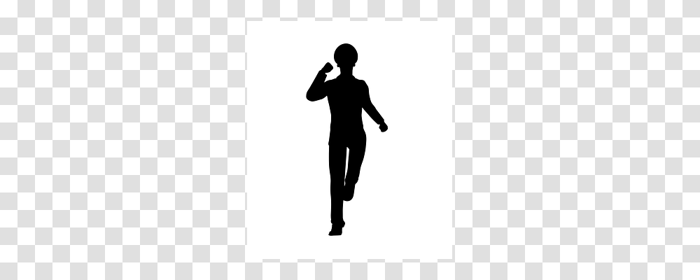 Run Silhouette, Standing, Person, Human Transparent Png