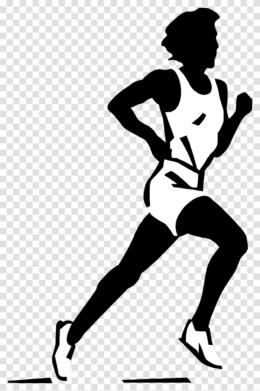 Run Black And White Run Black And White Images, Dance Pose, Leisure Activities, Person, Human Transparent Png