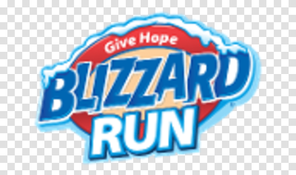Run For A Blizzard Dairy Queen Blizzard Logo, Crowd, Food, Sweets, Leisure Activities Transparent Png