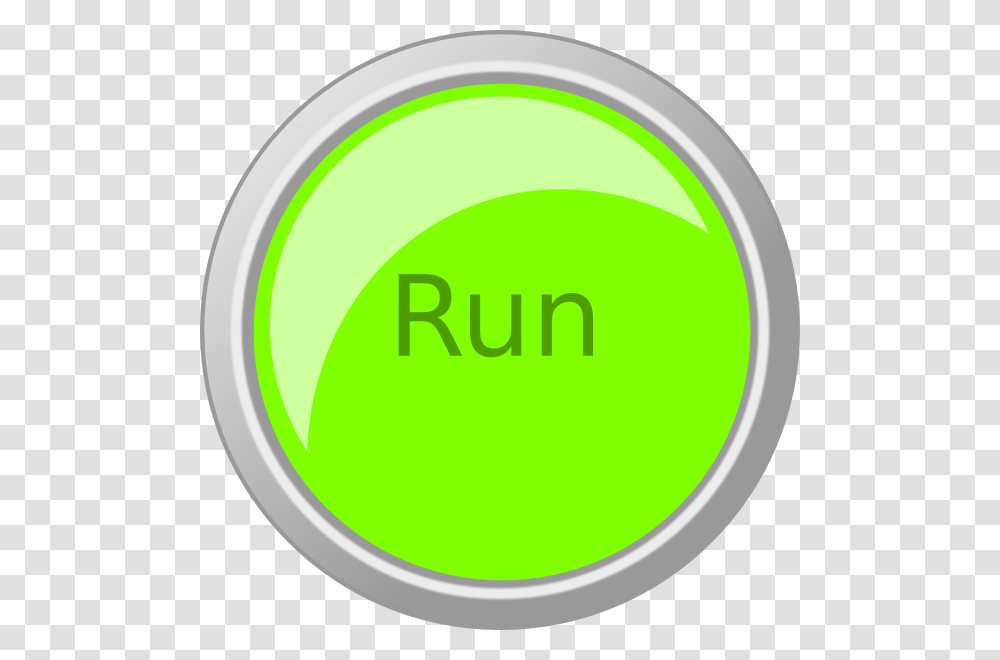 Run Push Button Clip Art, Logo, Trademark, Label Transparent Png
