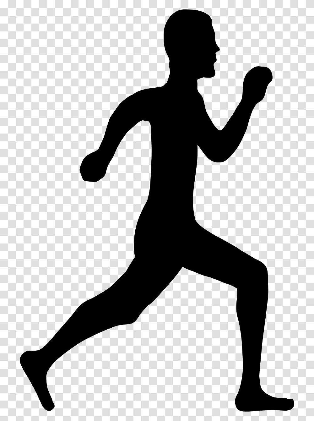 Run Running Man Free Picture Person Running Clipart, Gray, World Of Warcraft Transparent Png