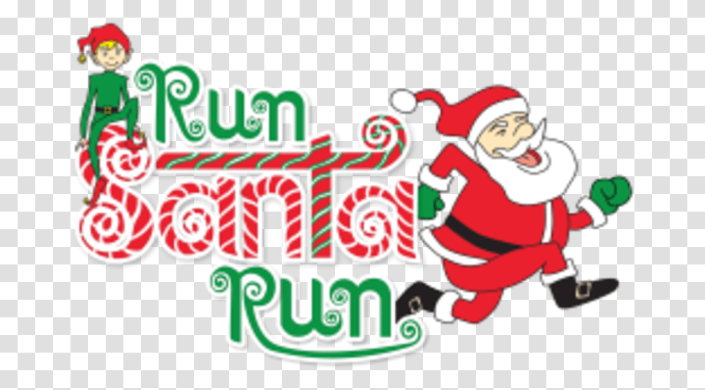 Run Santa Run 5k Run Santa Run, Photography, Crowd, Alphabet Transparent Png