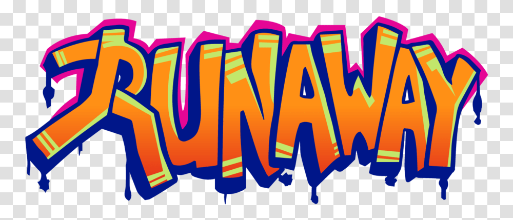 Runaway Logo 7 2 18, Alphabet, Label, Graffiti Transparent Png