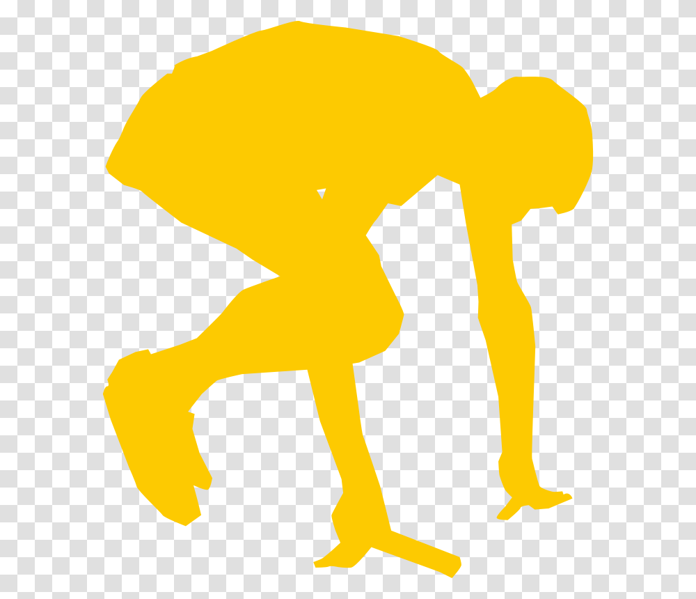 Runer Start, Sport, Silhouette, Sign Transparent Png