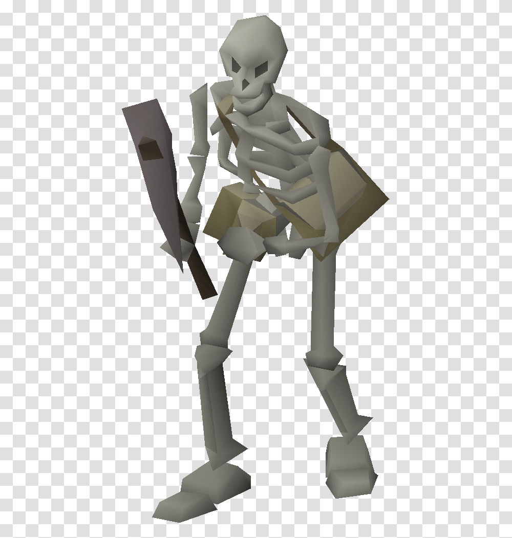 Runescape 2007 Skeleton, Toy, Robot, Origami Transparent Png