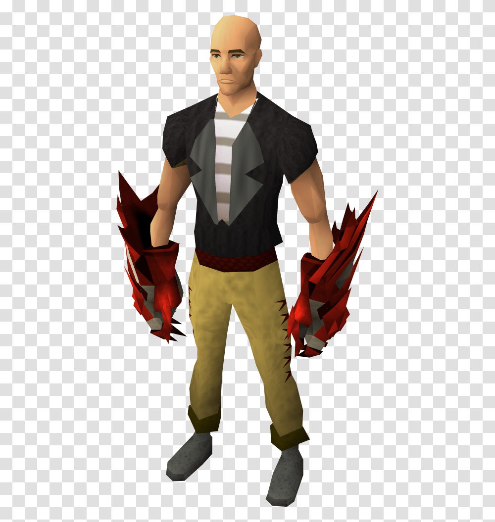 Runescape 3 Dragon Claws, Person, Costume, Performer Transparent Png