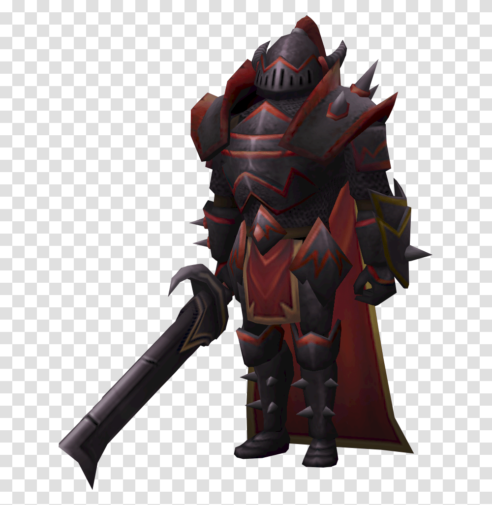 Runescape Black Knight Champion, Armor, World Of Warcraft, Toy Transparent Png