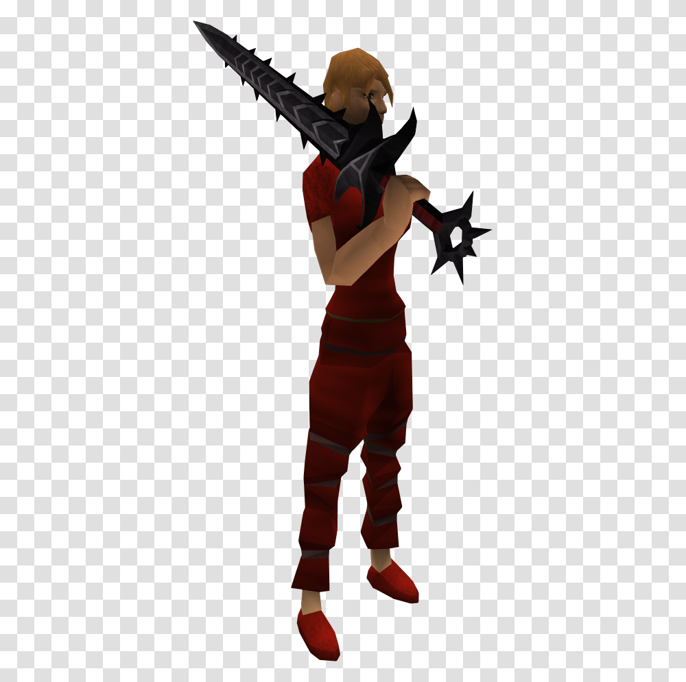 Runescape Black, Sleeve, Long Sleeve, Person Transparent Png