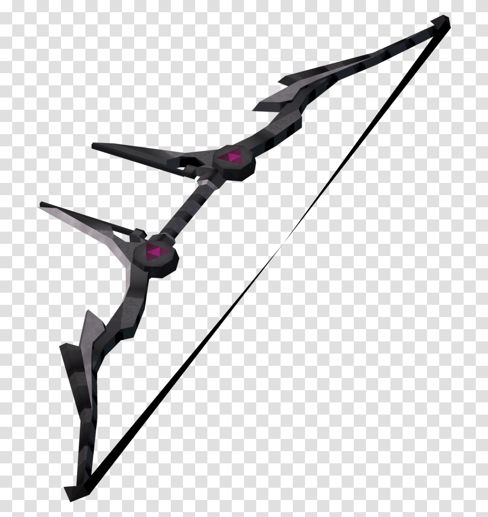 Runescape Bow, Weapon, Weaponry, Blade, Shears Transparent Png