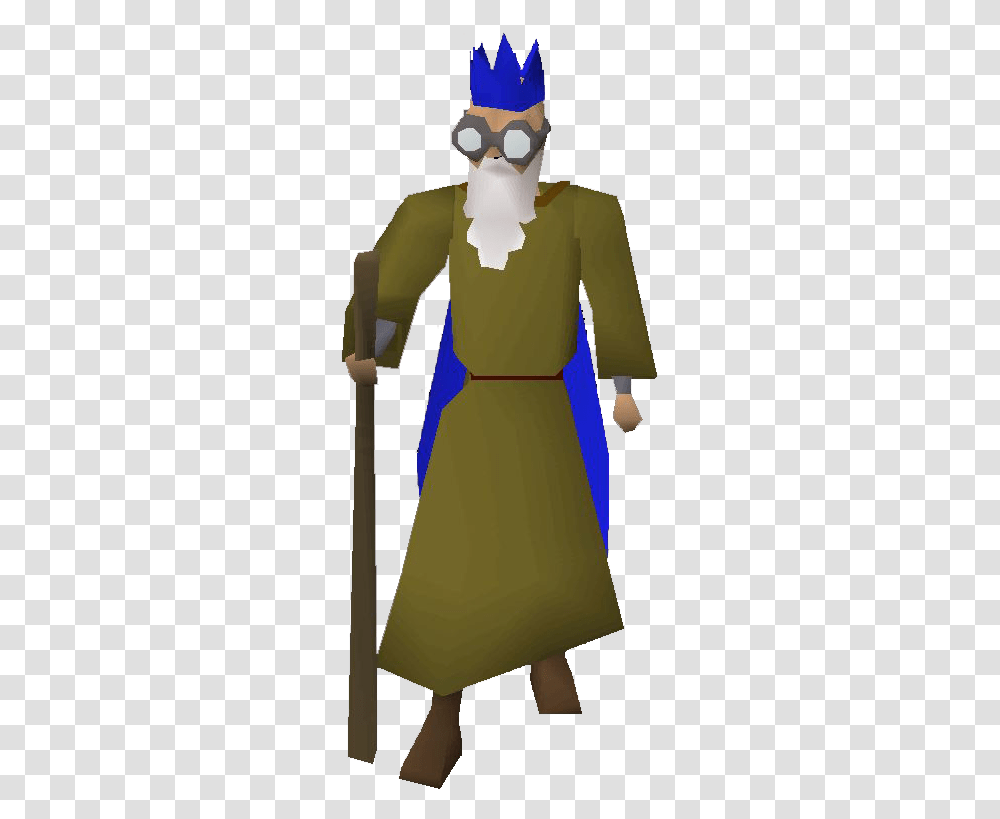 Runescape Character Osrs Wise Old Man Outfit, Sleeve, Costume, Long Sleeve Transparent Png