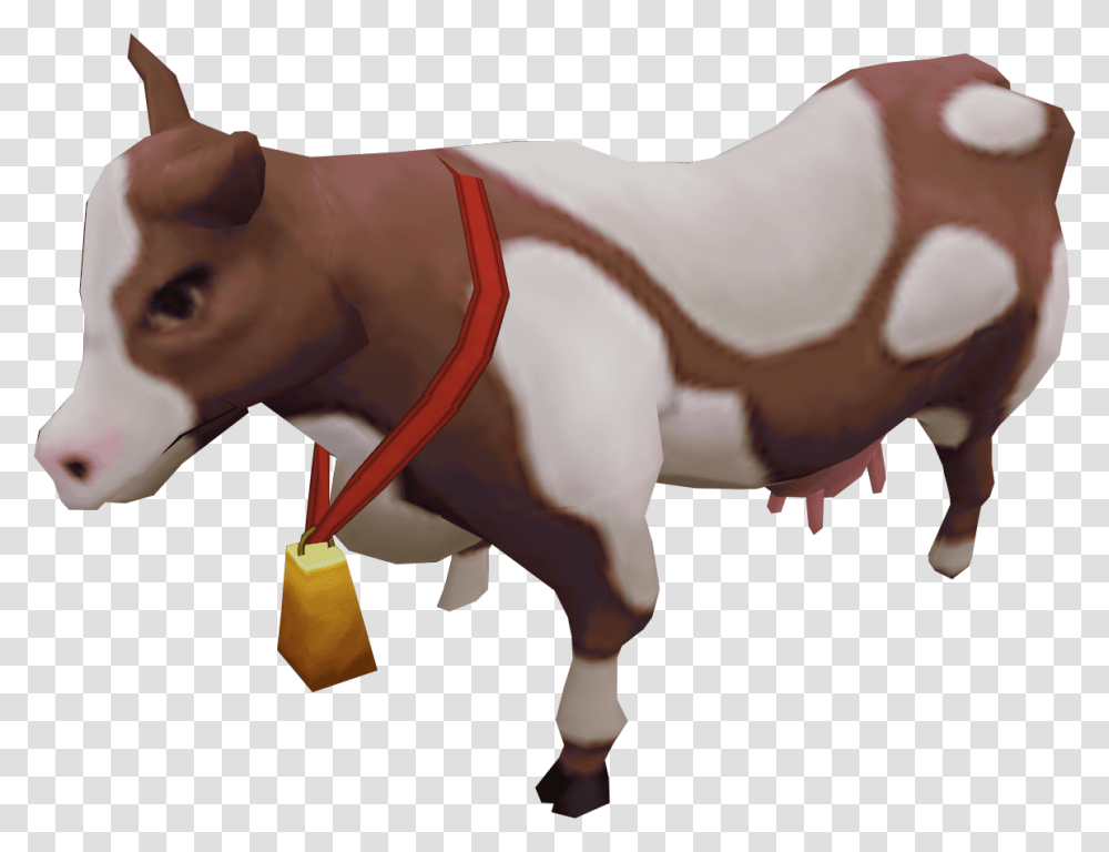 Runescape Cow, Cattle, Mammal, Animal, Dairy Cow Transparent Png