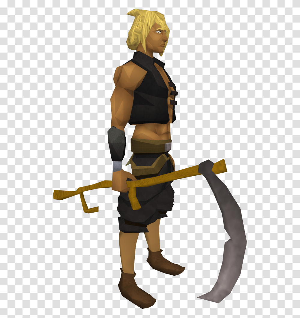 Runescape Crypt Scythe, Person, Ninja, Hand, Duel Transparent Png