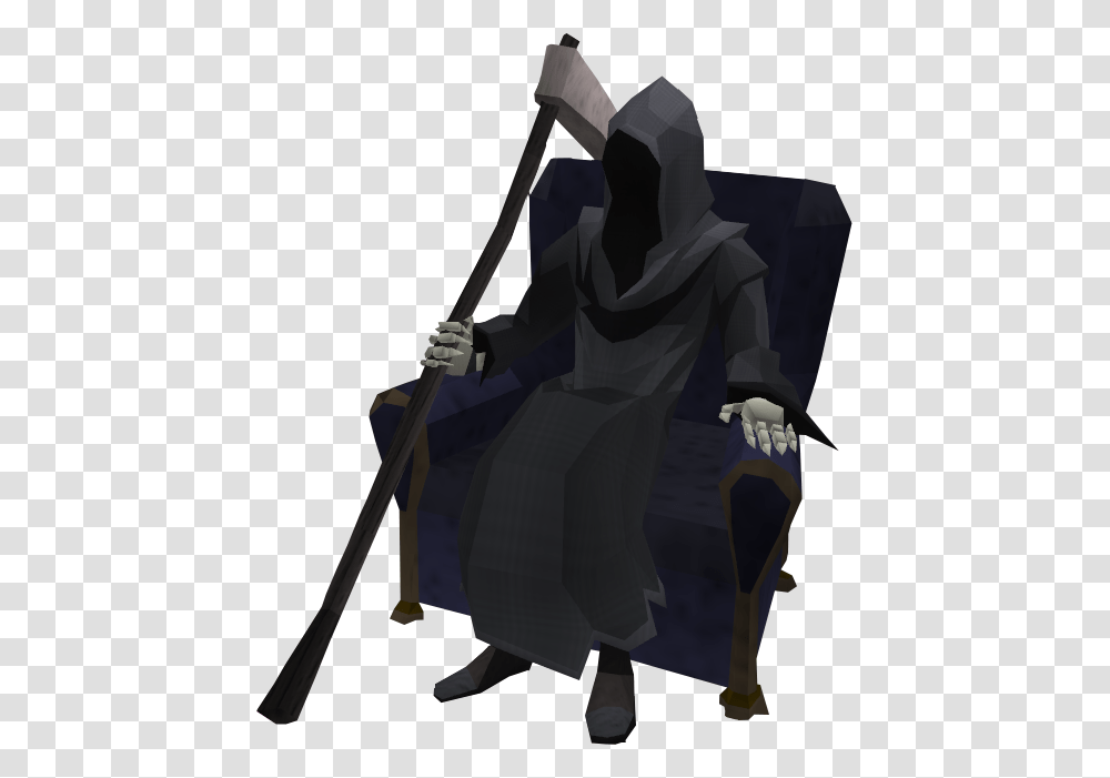 Runescape Grim Reaper Death Runescape, Person, People, Performer Transparent Png