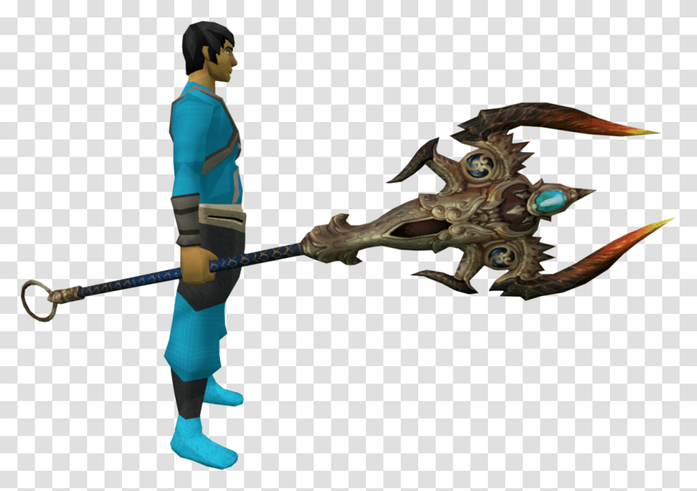Runescape High Armour Of Hanto, Person, People, Dinosaur, Animal Transparent Png