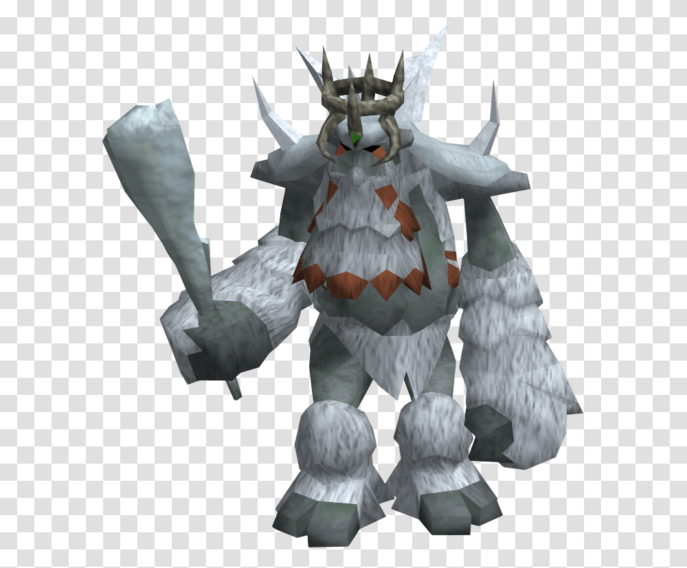 Runescape Ice Troll King, Person, Human, Dragon, Figurine Transparent Png