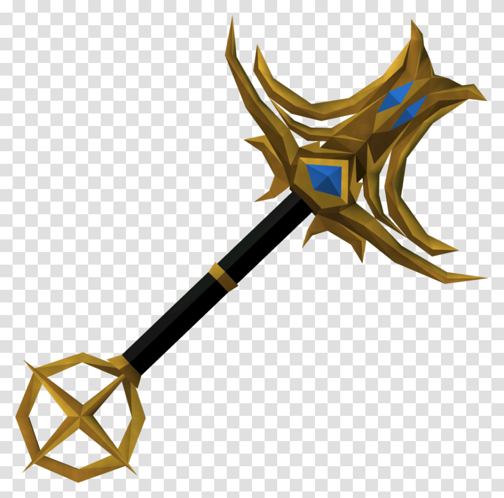 Runescape Weapons Download Gods Sword, Weaponry, Emblem, Spear Transparent Png