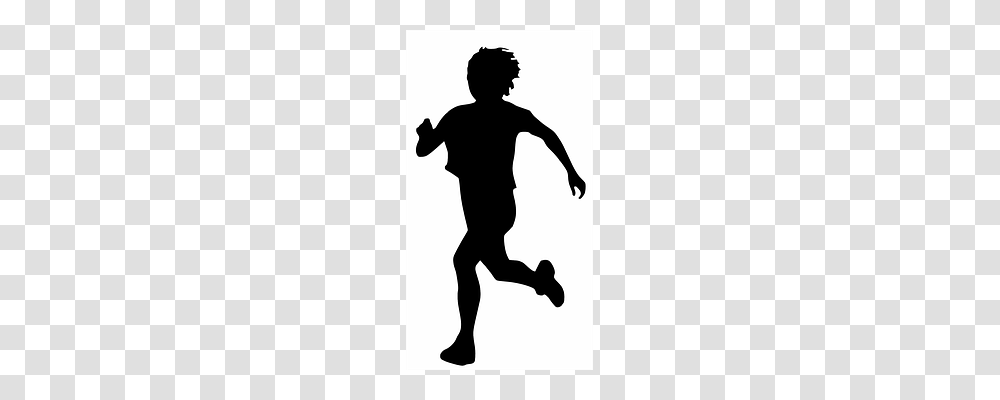 Runner Silhouette, Person, Human, Stencil Transparent Png
