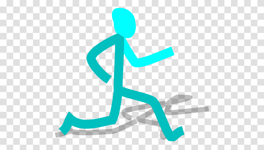 Runner Blue Clip Art, Logo, Trademark Transparent Png