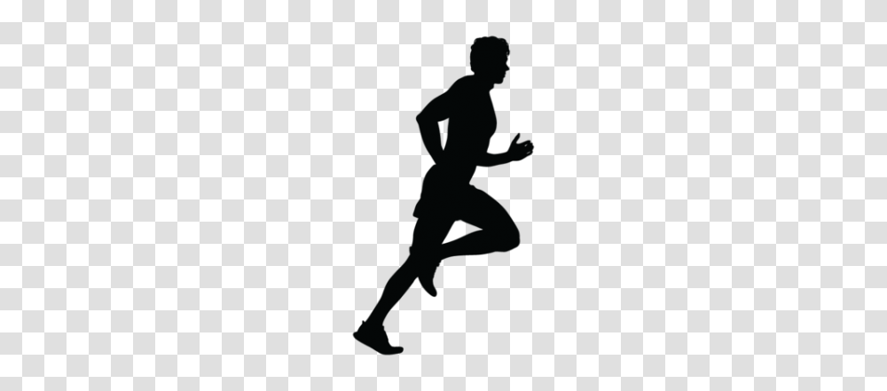 Runner Images, Person, Human, Silhouette, Kneeling Transparent Png