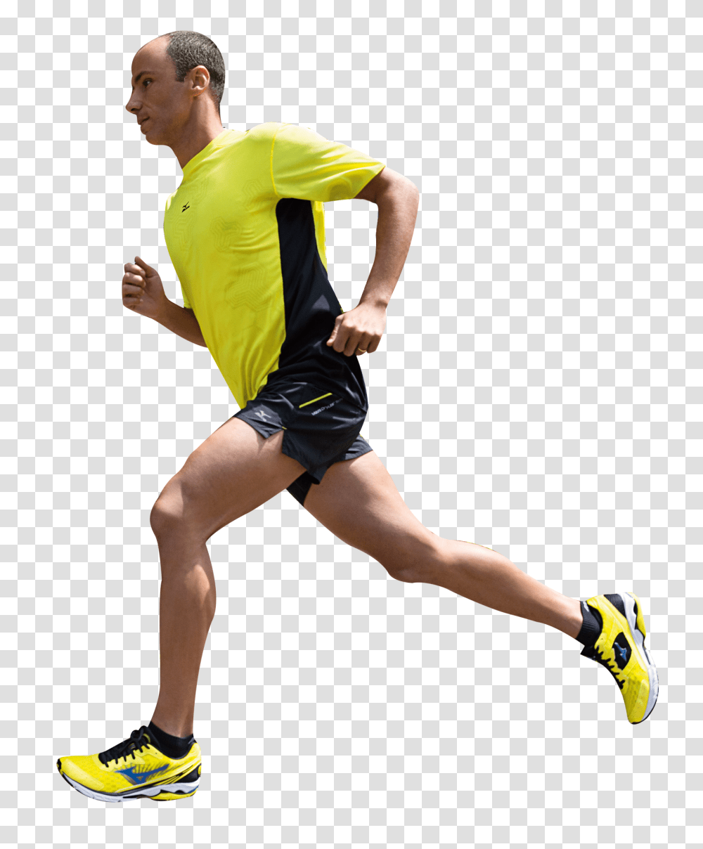 Runner, Shorts, Person, Footwear Transparent Png