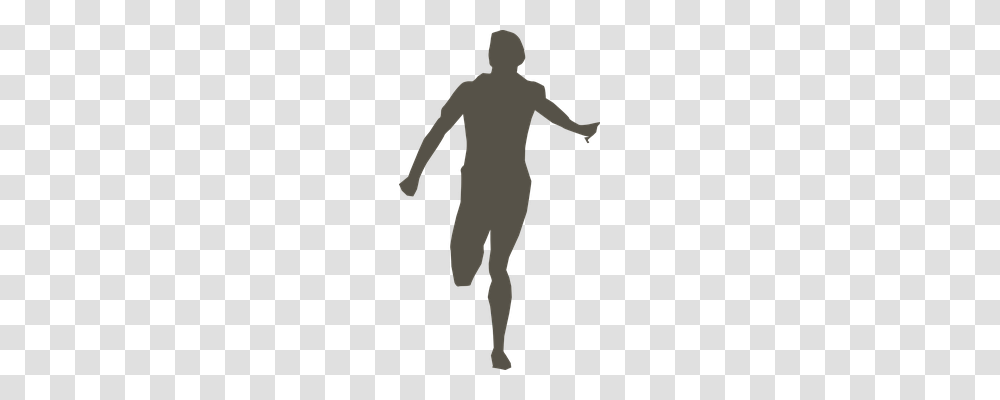 Running Sport, Silhouette, Hand Transparent Png