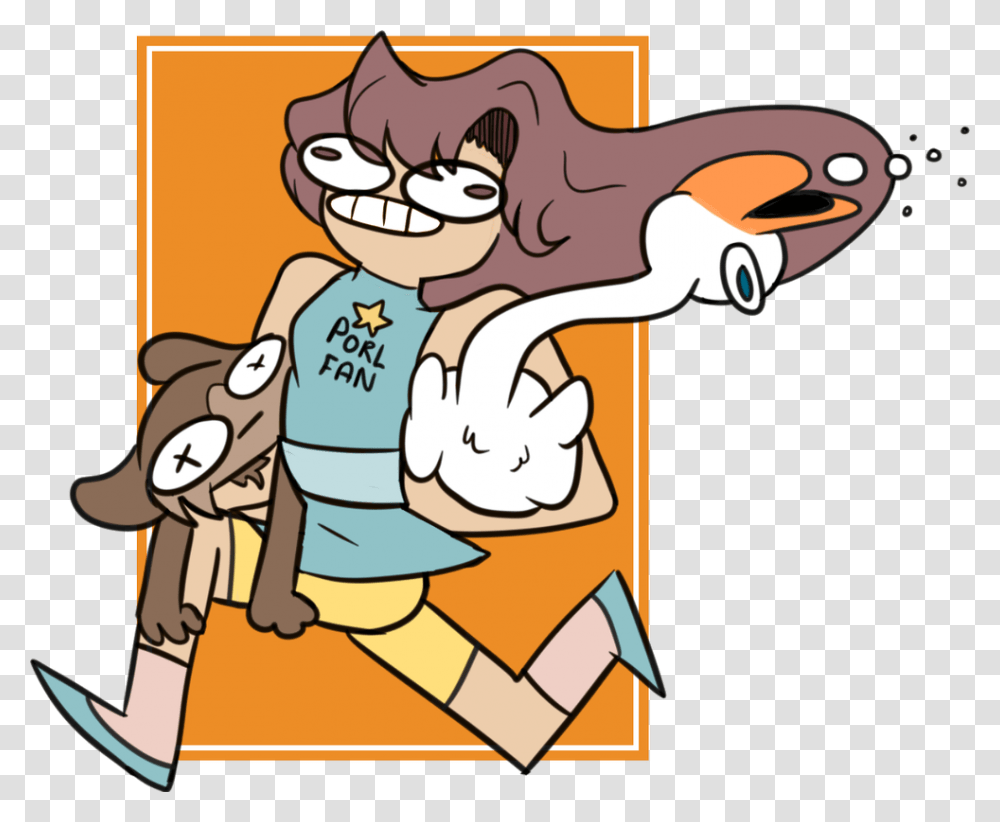Running Away With A Dead Monkey And A Drunk Goose Pearlybird Cartoon, Book, Outdoors, Comics Transparent Png
