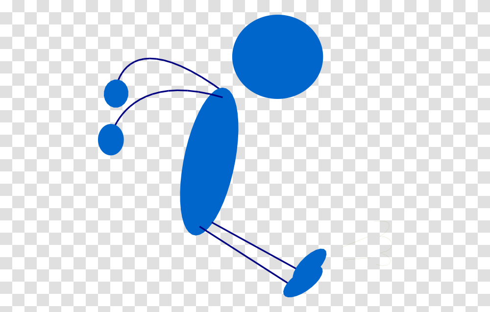 Running Blue Stick Man Clip Art, Electronics, Balloon, Headphones, Headset Transparent Png