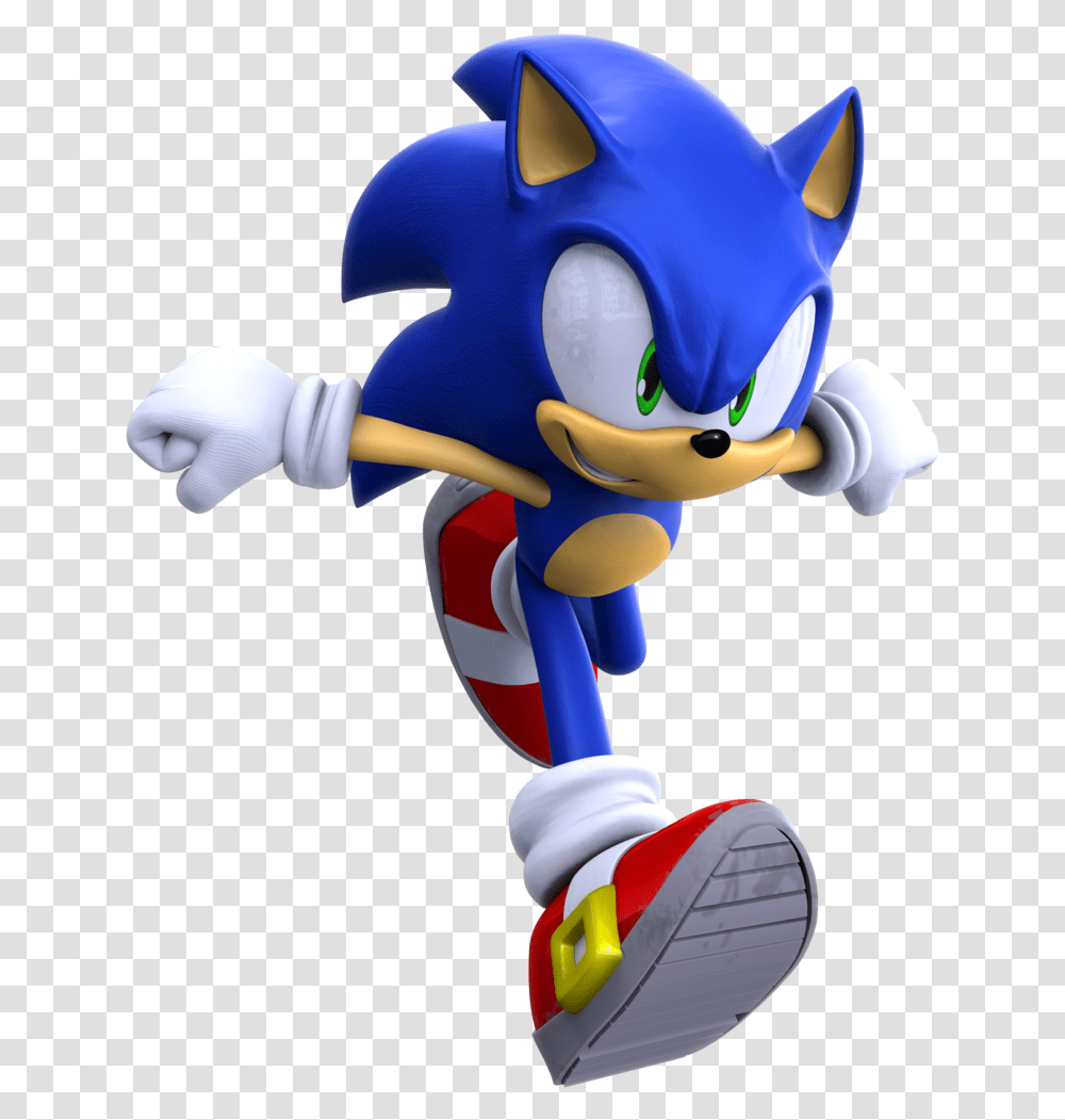 Running By Https Modern Running Sonic The Hedgehog, Toy, Super Mario Transparent Png