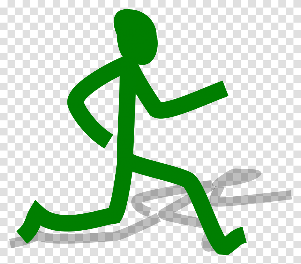 Running Clip Art, Green, Pedestrian, Cross Transparent Png