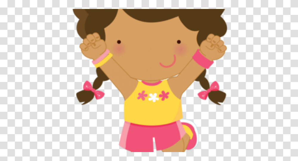 Running Clipart Girl, Person, Human, Sweets, Food Transparent Png