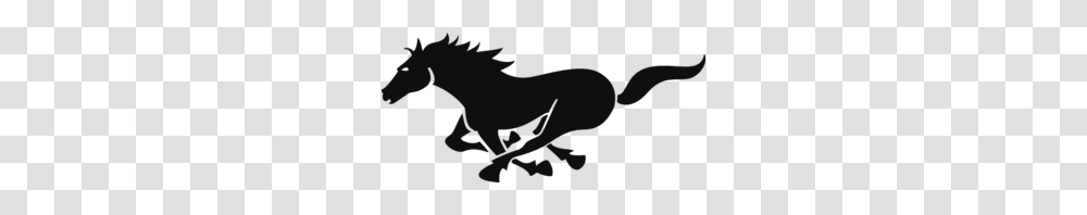 Running Horse Clip Art, Animal, Mammal, Silhouette, Wildlife Transparent Png