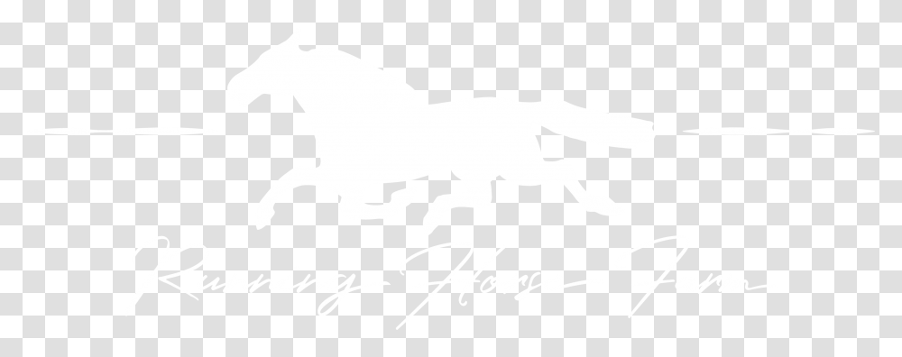 Running Horse Farm Jhu Logo White, Texture, White Board, Apparel Transparent Png