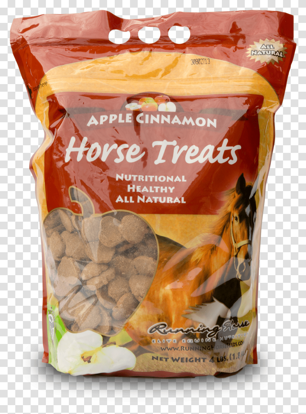 Running Horse Treats Apple & Cinnamon Running Horse Feed Apple Treats For Horses Transparent Png