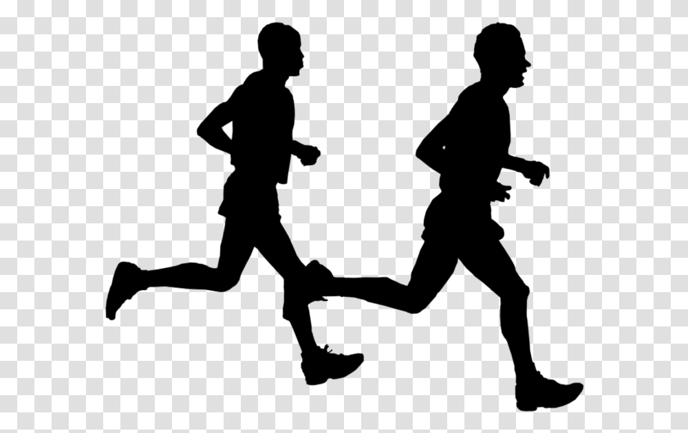 Running Jogging Silhouette Clip Art Running People Vector, Gray, World Of Warcraft Transparent Png