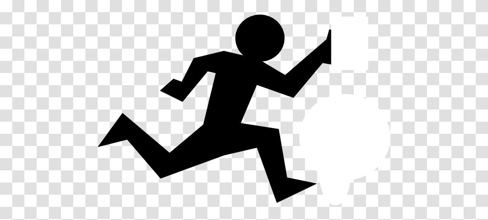 Running Man Clip Art, Silhouette, Cross, Stencil Transparent Png