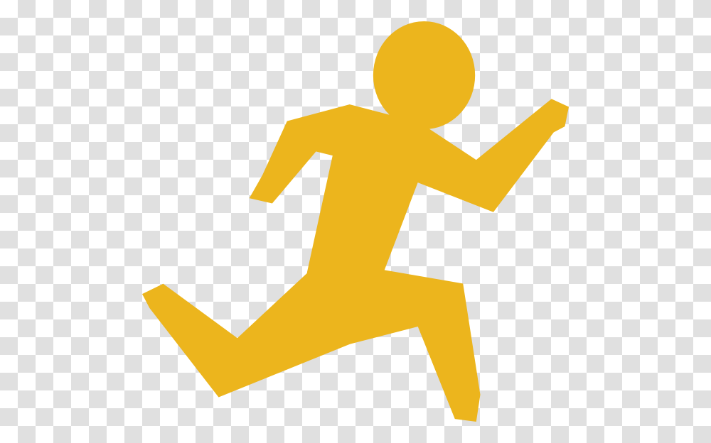 Running Man, Cross, Silhouette, Logo Transparent Png