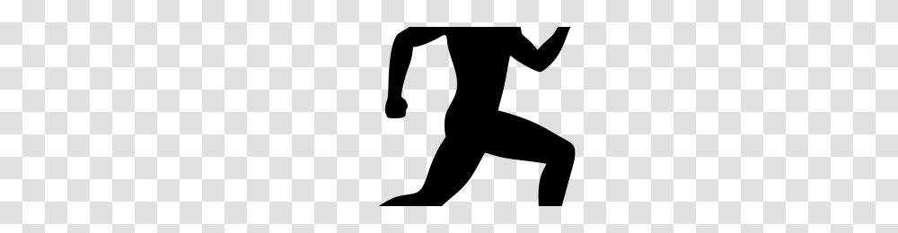 Running Man Emoji Image, Stencil, Silhouette Transparent Png