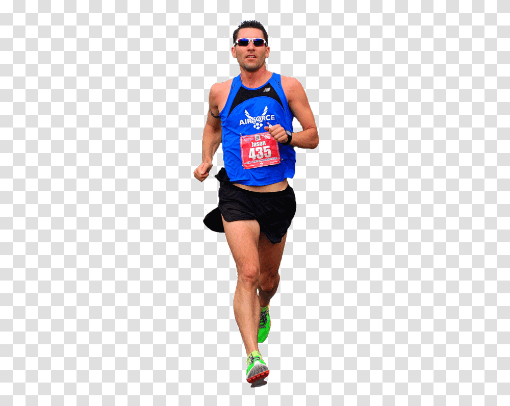 Running Man, Person, Human, Sunglasses, Accessories Transparent Png