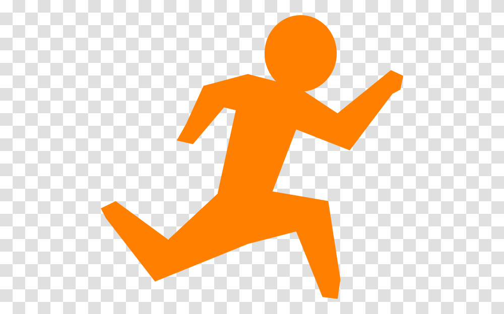 Running Man, Silhouette, Cross, Logo Transparent Png