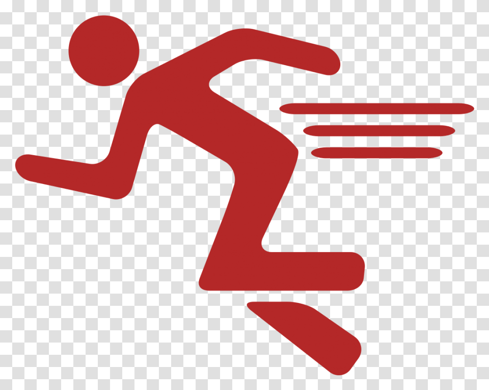 Running People Icon And Logos Free Red Running Icon, Axe, Text, Symbol, Alphabet Transparent Png