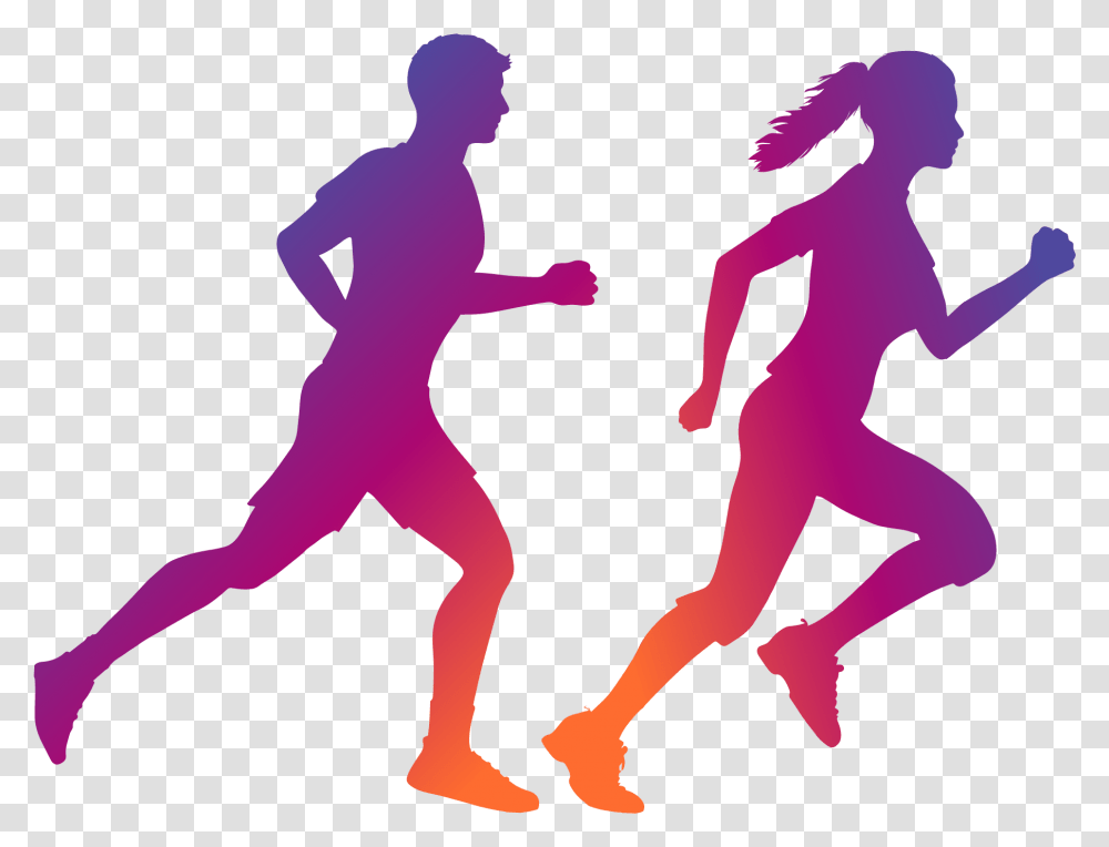 Running People Icon And Logos Free Runner, Person, Fitness, Working Out, Sport Transparent Png